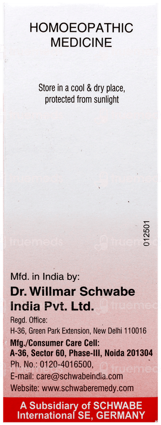 Dr Willmar Schwabe Pulsatilla Nigricans 200ch Dilution 30ml